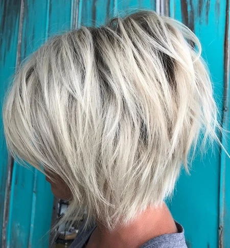 Stacked Razored Bob